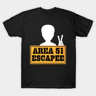 Area 51 Escapee Alien Peace T-Shirt